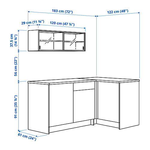 KNOXHULT nurgaköök