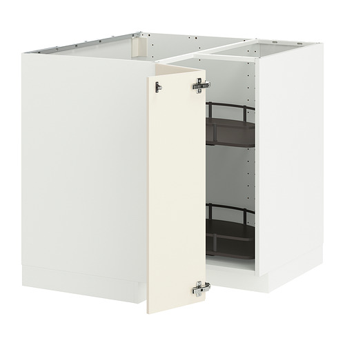 METOD, corner base cabinet with carousel