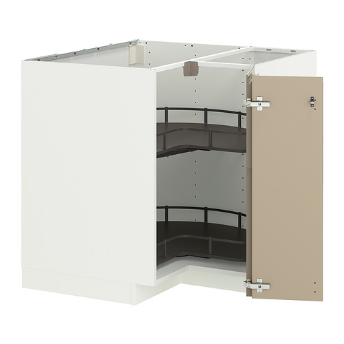 METOD corner base cabinet with carousel
