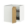 METOD corner base cabinet with carousel