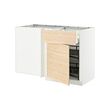 METOD/MAXIMERA corner base cab w drawer and p-out
