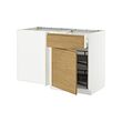 METOD/MAXIMERA corner base cab w drawer and p-out