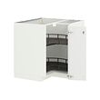 METOD corner base cabinet with carousel