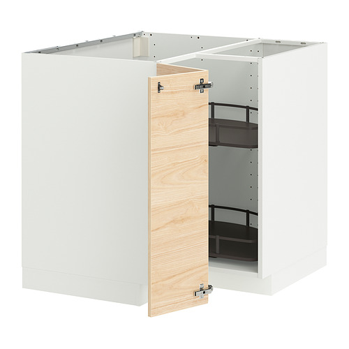 METOD, corner base cabinet with carousel