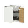 METOD corner base cabinet with carousel