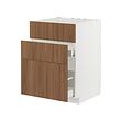 METOD/MAXIMERA base cab f sink+3 fronts/2 drawers