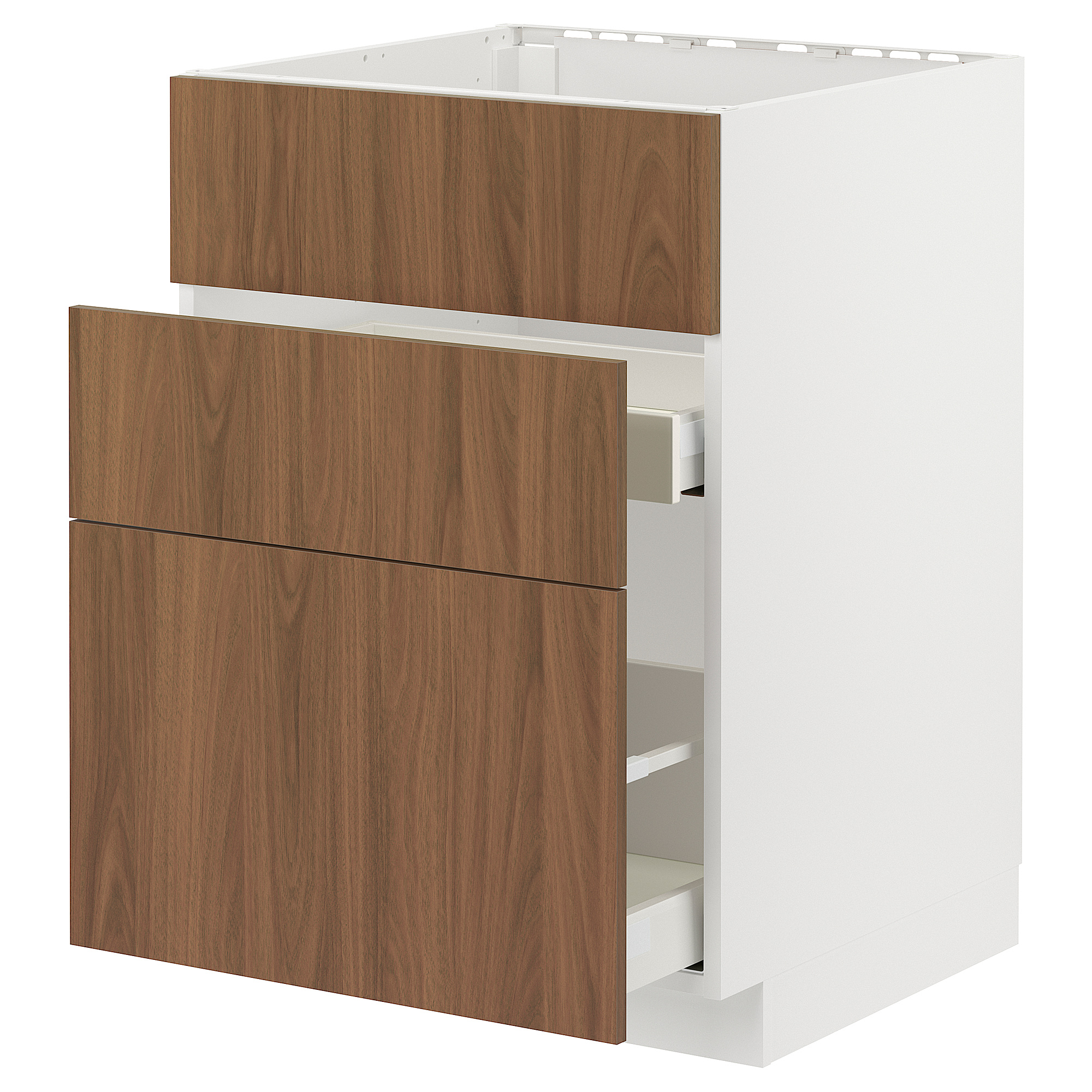 METOD/MAXIMERA шкаф под мойку+3фасада/2ящика | IKEA Eesti
