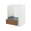 METOD/MAXIMERA base cabinet for oven with drawer