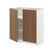 METOD base cabinet with shelves/2 doors