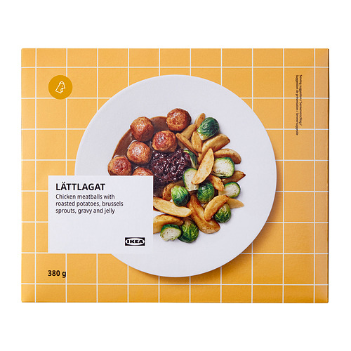 LÄTTLAGAT куриные фрикадельки с картофелем