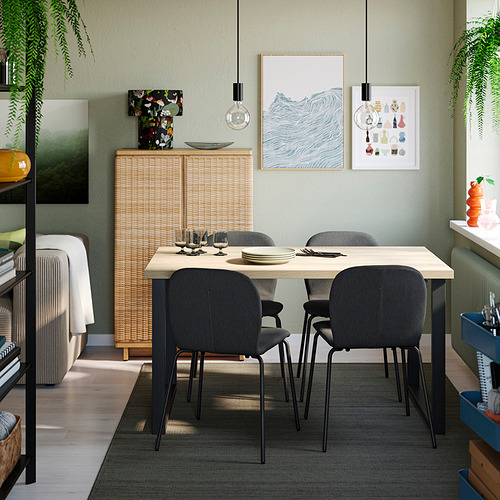 SKÅLSTA, стол и 4 стула