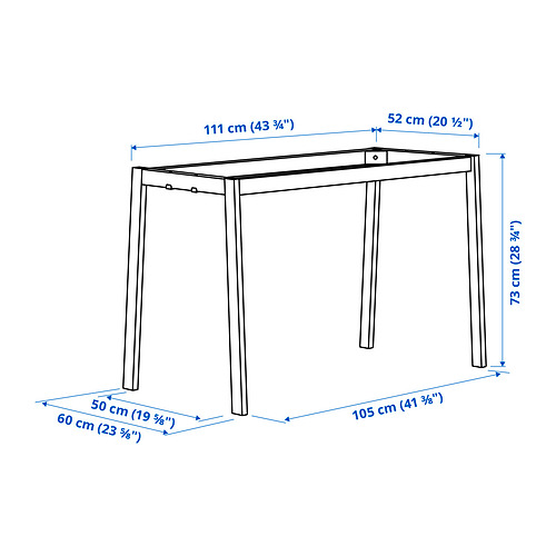 MITTZON подстолье для конференц-стола