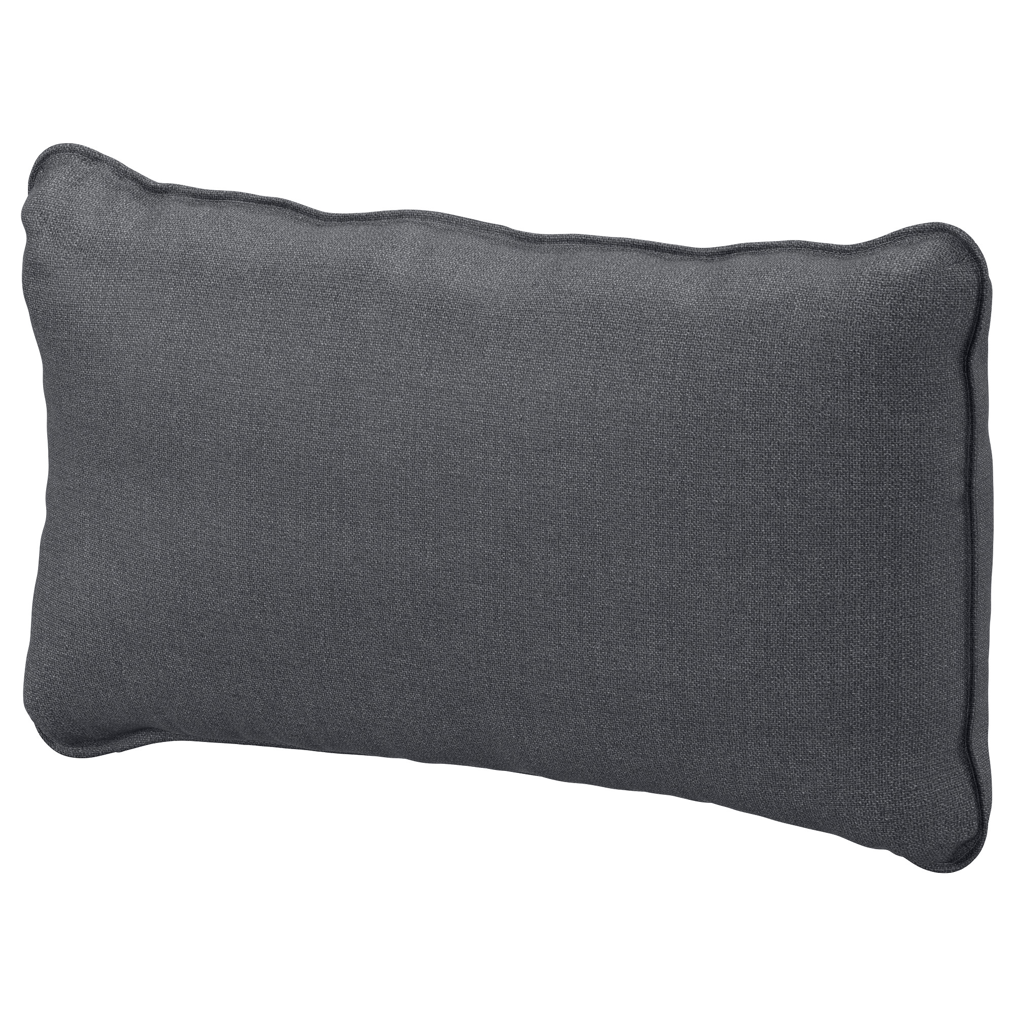 VALLENTUNA cover for back cushion Hillared dark grey 81x46 cm IKEA Eesti
