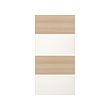 MEHAMN 4 panels for sliding door frame