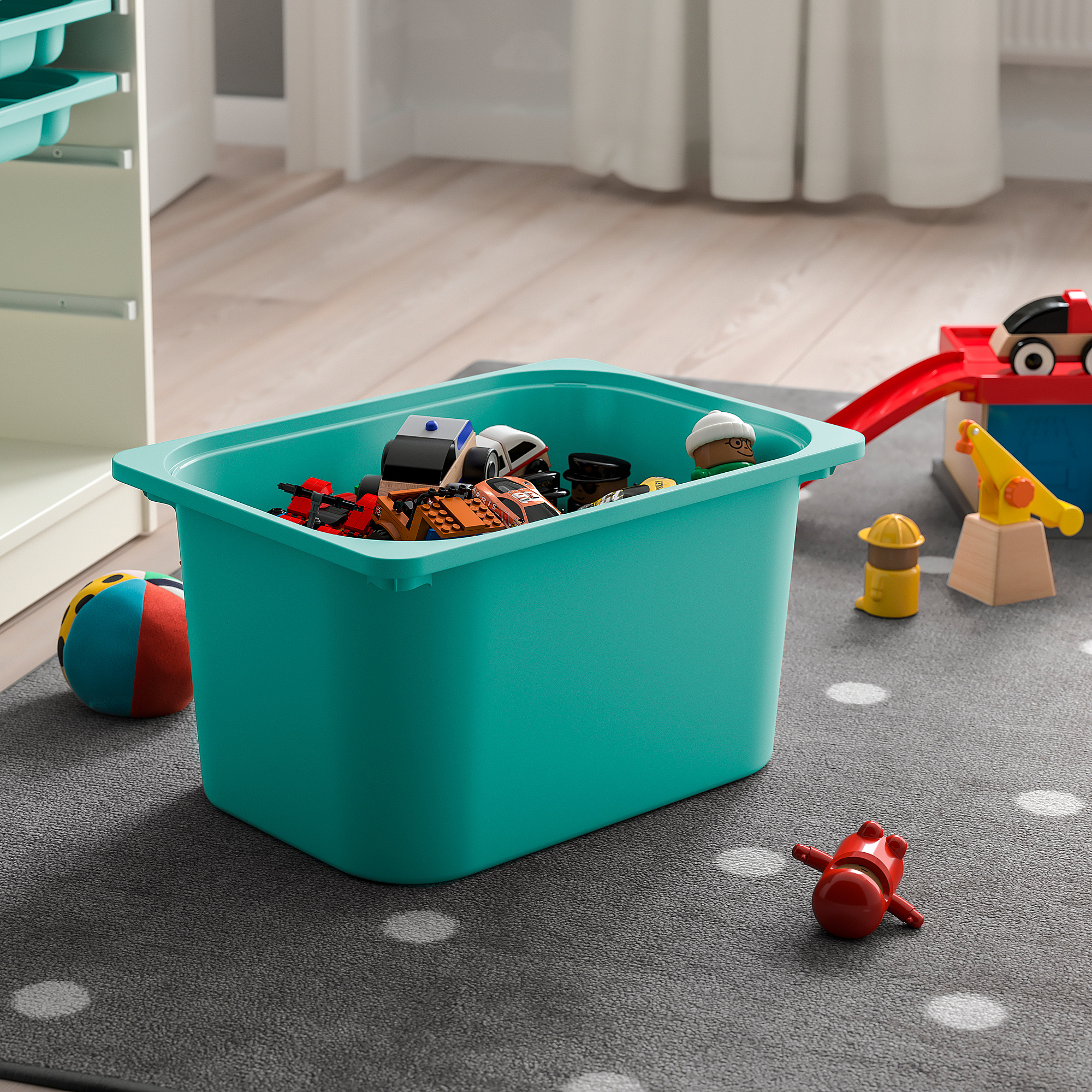 TROFAST storage box turquoise 42x30x23 cm IKEA Eesti