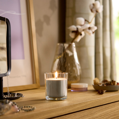 LOTSFÅGEL, kvapioji žvakė stikl. indelyje