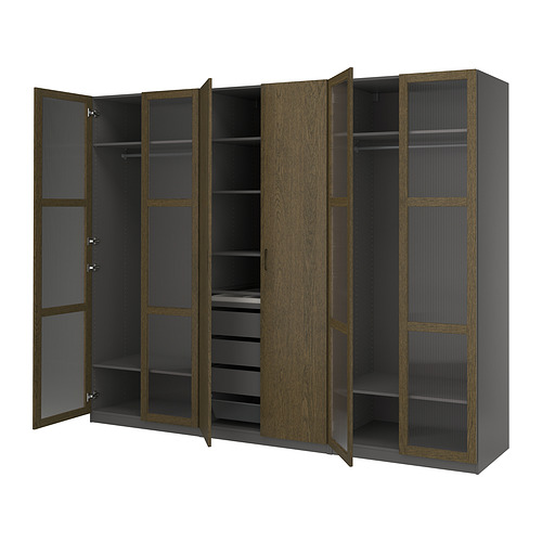 PAX/TONSTAD гардероб, комбинация