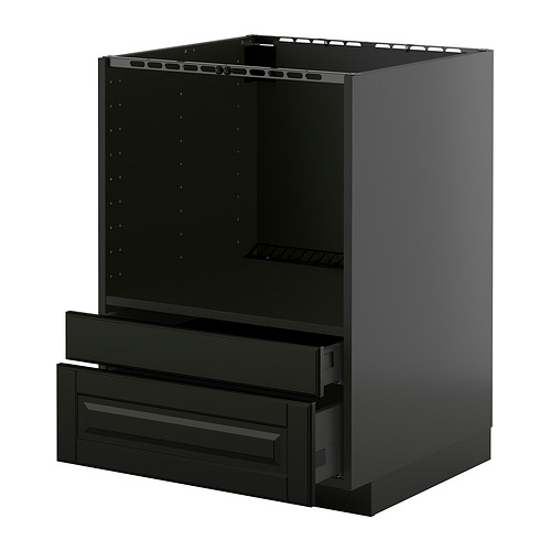 METOD/KNIVSHULT, põr.kapp kombi mikro.ahjule, sahtl.