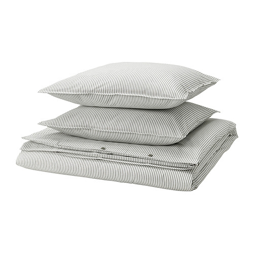 SOLFIBBLA, duvet cover and 2 pillowcases