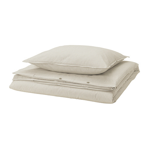 SOLFIBBLA duvet cover and pillowcase