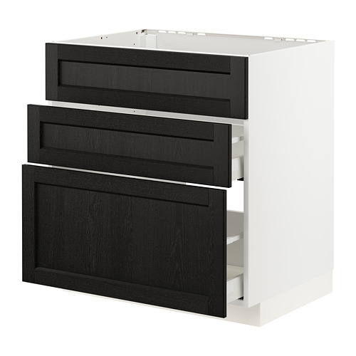 METOD/MAXIMERA pliidi/õhupuhastiga põrandakapp