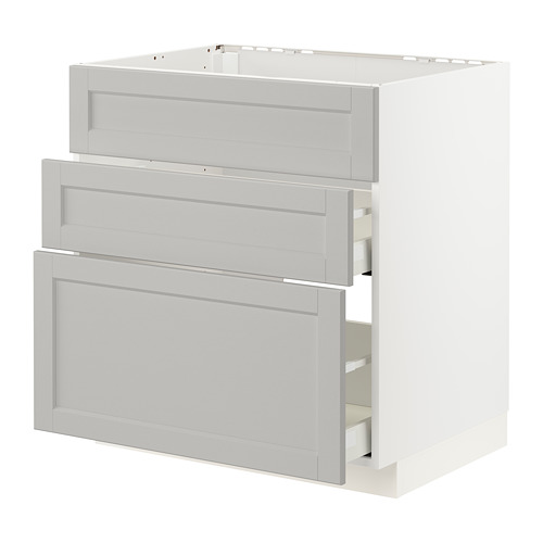 METOD/MAXIMERA pliidi/õhupuhastiga põrandakapp