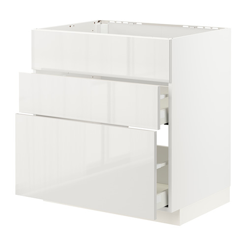 METOD/MAXIMERA pliidi/õhupuhastiga põrandakapp