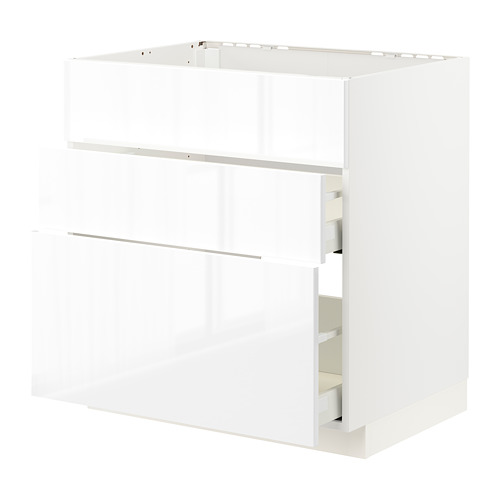 METOD/MAXIMERA pliidi/õhupuhastiga põrandakapp