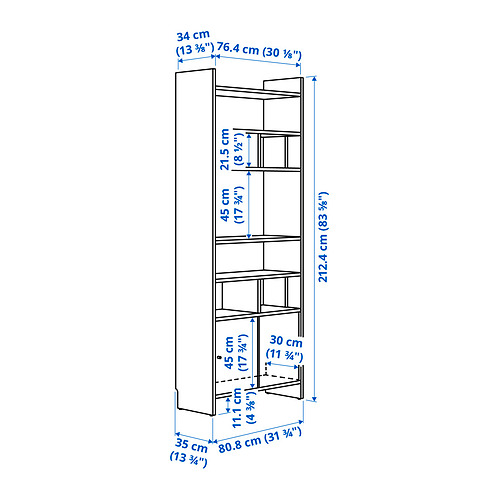 LÅDMAKARE комбинация для хран с раздв дверц