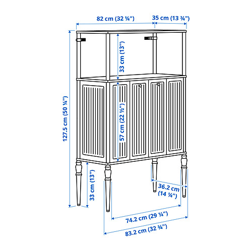 SÅGMÄSTARE storage combination