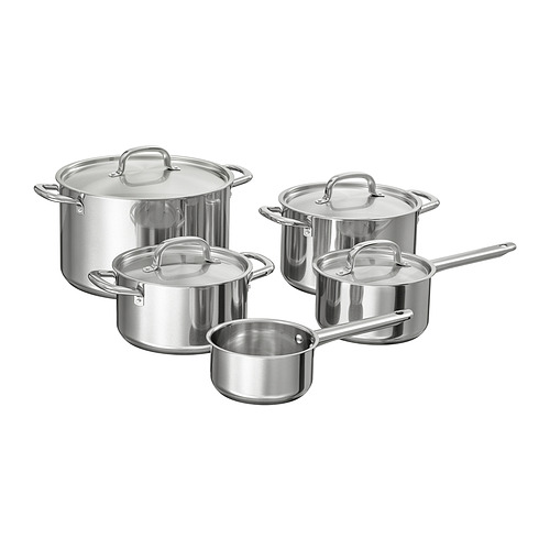IKEA 365+, 9-piece cookware set
