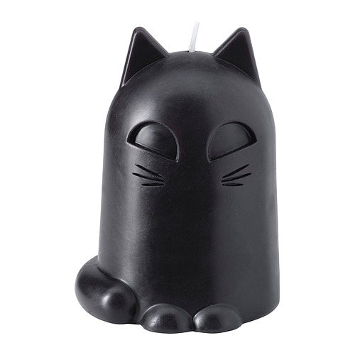 KUSTFYR, unscented candle