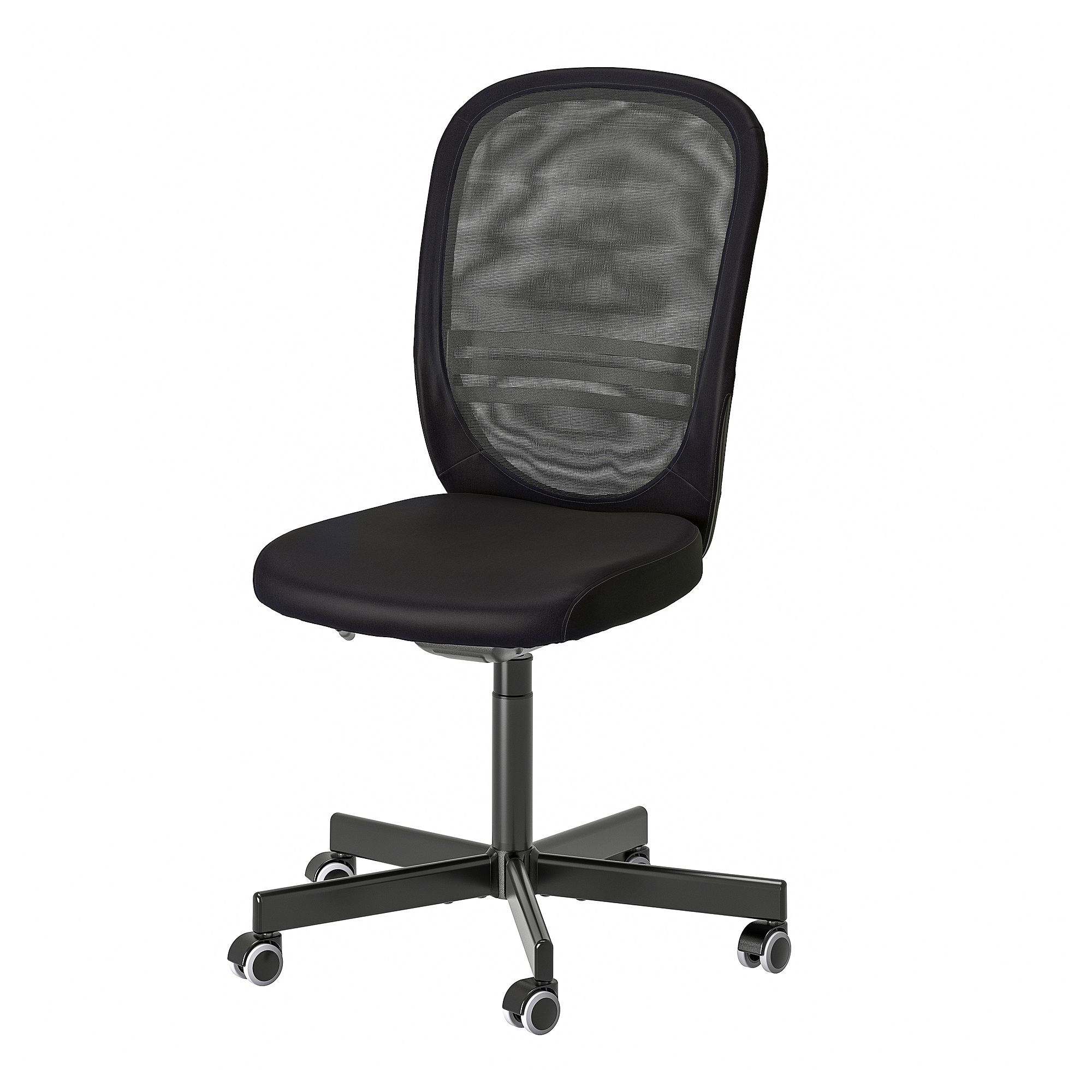 FLINTAN office chair black IKEA Latvija