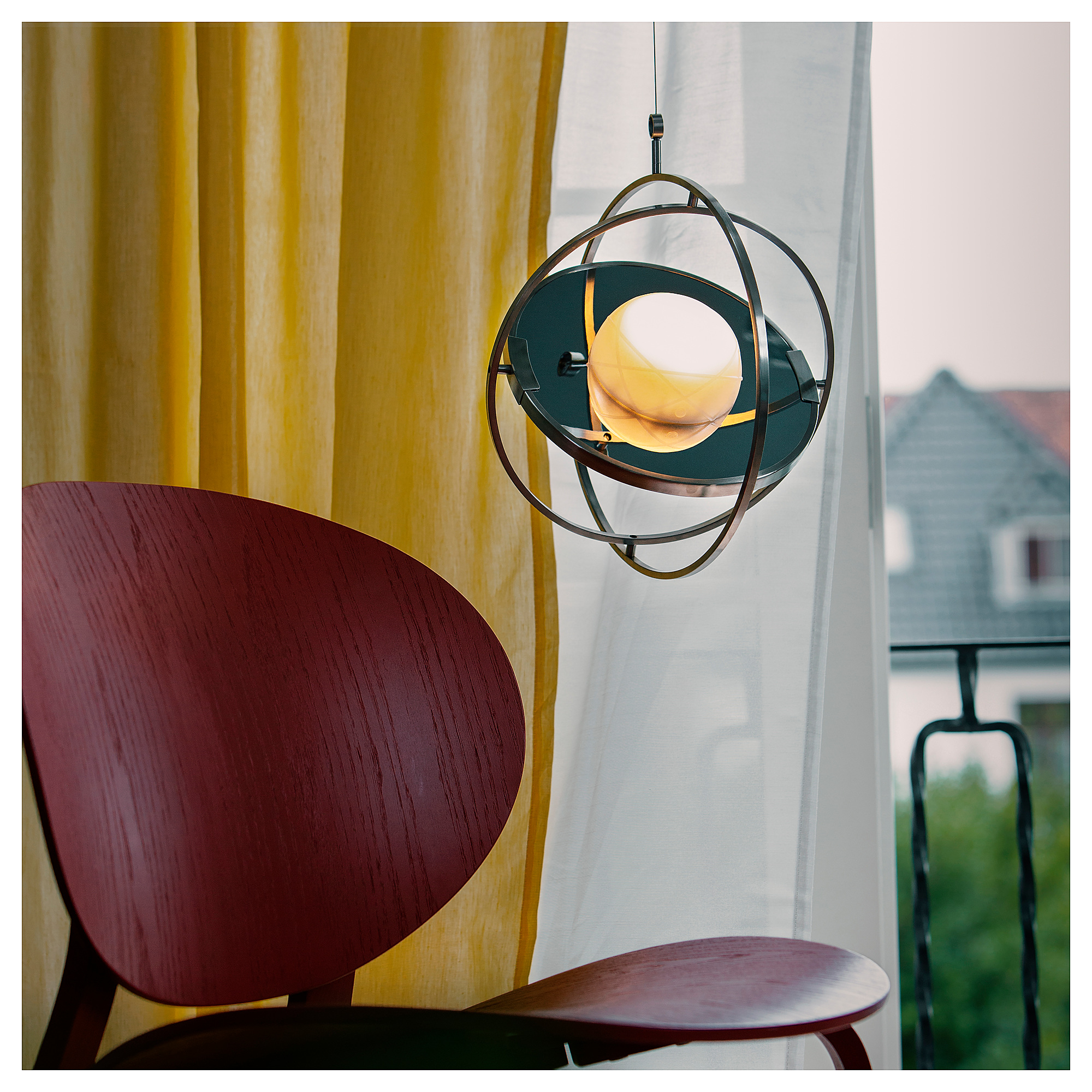 SAMMANLÄNKAD LED solarpowered table lamp IKEA Lietuva