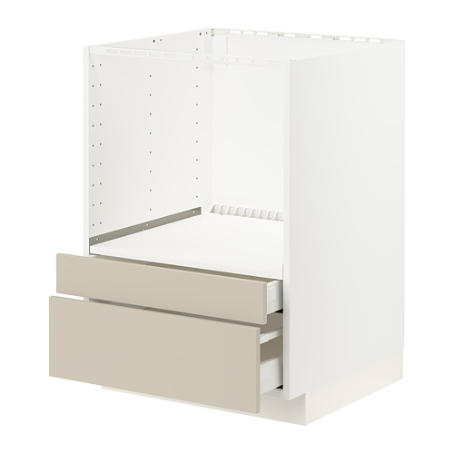 METOD/MAXIMERA põr.kapp kombi mikro.ahjule, sahtl.