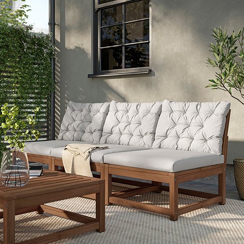 NÄMMARÖ, trivietė modulinė lauko sofa