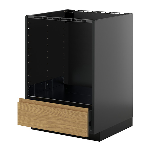 METOD/KNIVSHULT sahtliga põrandakapp ahjule