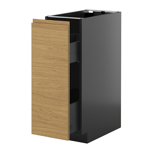 METOD/KNIVSHULT põrandakapp, väljat. mehhanismiga