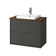 HAVBÄCK/ORRSJÖN wash-stnd w drawers/wash-basin/tap