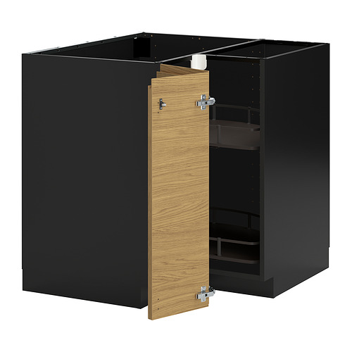 METOD corner base cabinet with carousel
