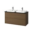 BACKSJÖN/ÄNGSJÖN wash-stnd w drawers/wash-basin/taps
