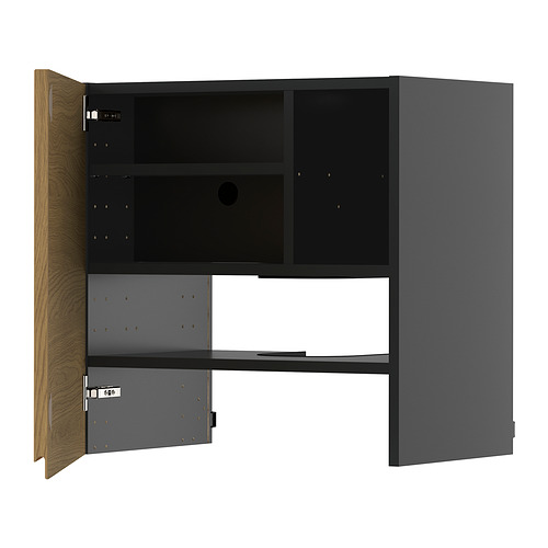 METOD riiuli/uksega õhupuhasti kapp