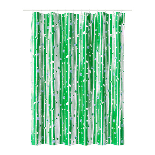 BOLLBUDDLEJA shower curtain