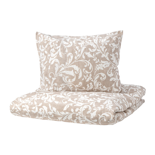 VÅRBRÄCKA duvet cover and pillowcase