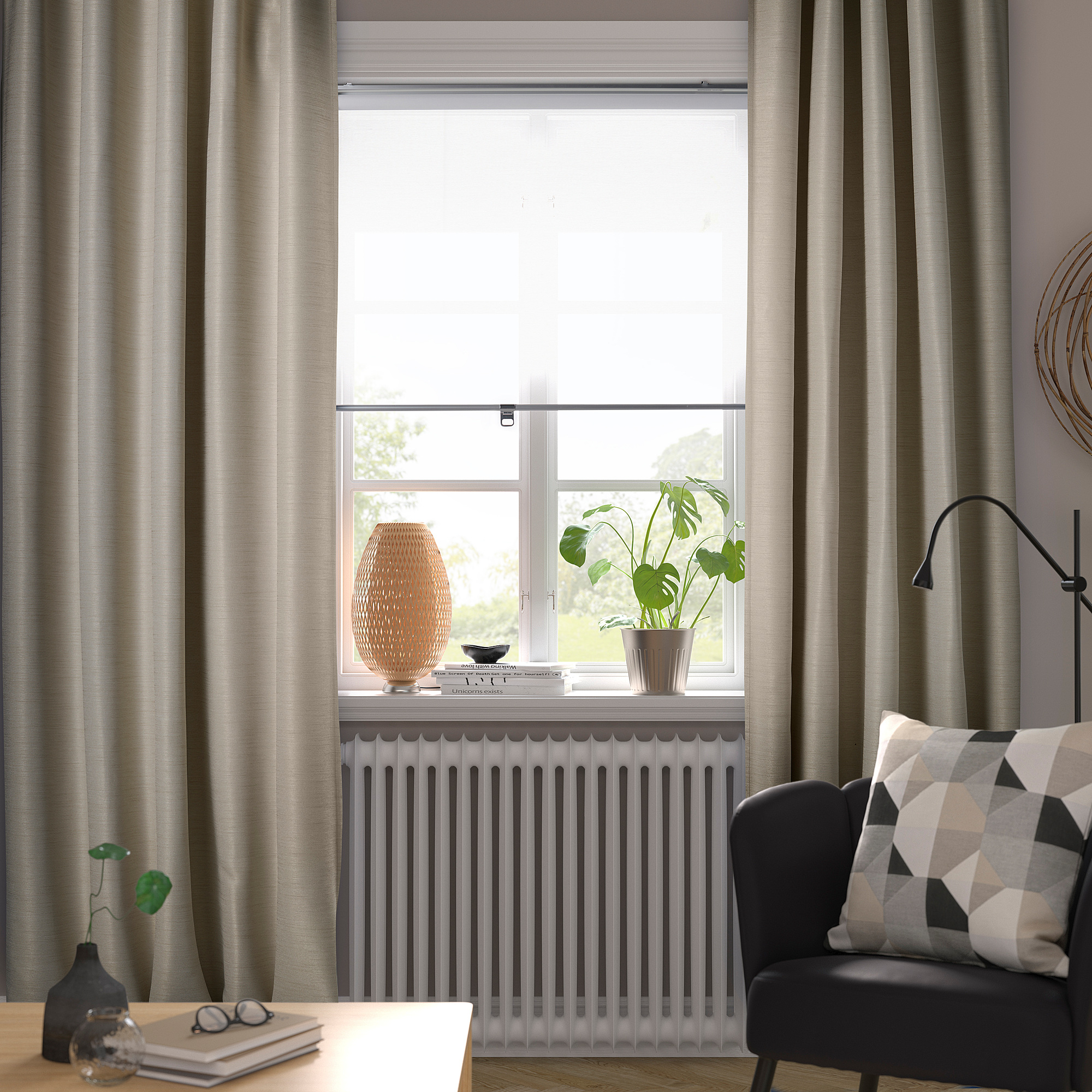 Almost NEW IKEA 断熱コットンカーテン モデル Vilborg Almost NEW IKEA 断熱コットンカーテン モデル Vilborg - メルカリ