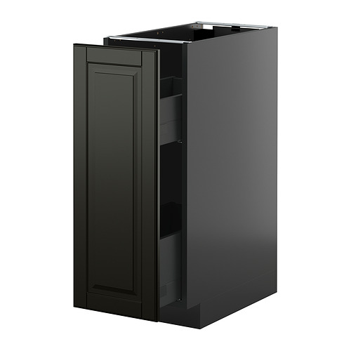 METOD/KNIVSHULT põrandakapp, väljat. mehhanismiga