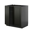 METOD base cabinet with shelves/2 doors