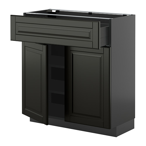 METOD/KNIVSHULT põrandakapp sahtli/2 uksega