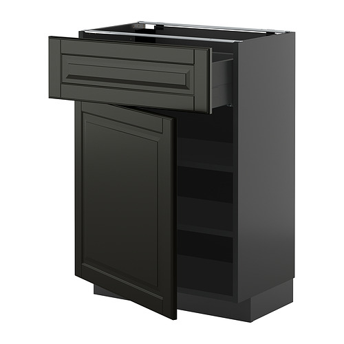 METOD/KNIVSHULT, напольный шкаф с ящиком/дверцей