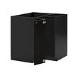 METOD corner base cabinet with shelf